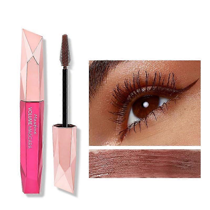 Waterproof Volumizing Mascara LongLasting Curl SmudgeProof Lengthening 3D Effect #02