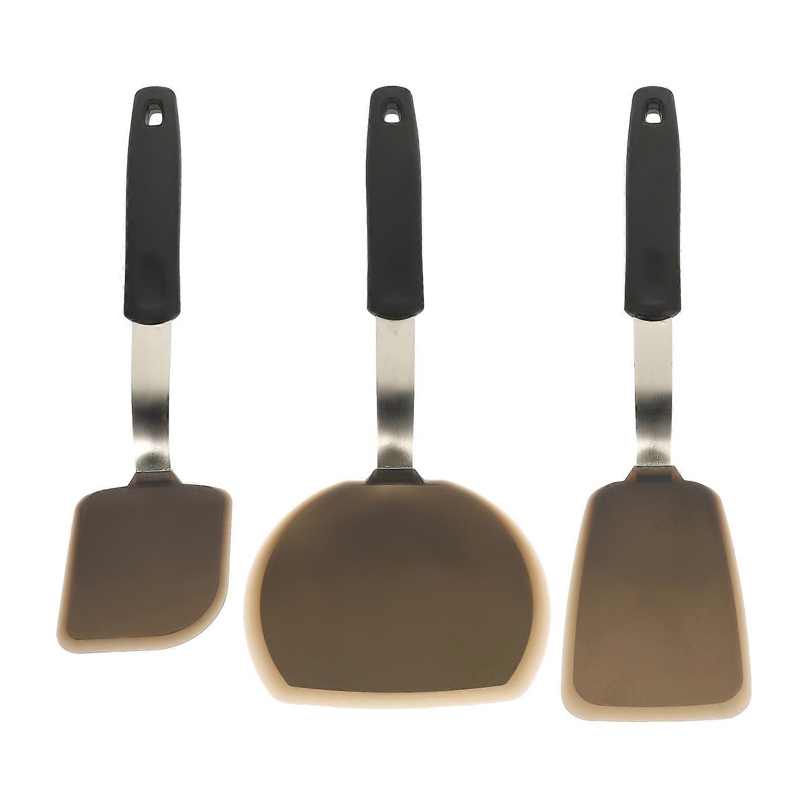 Silicone Cooking Multipurpose Spatulas for Home 3Pcs Frying Set