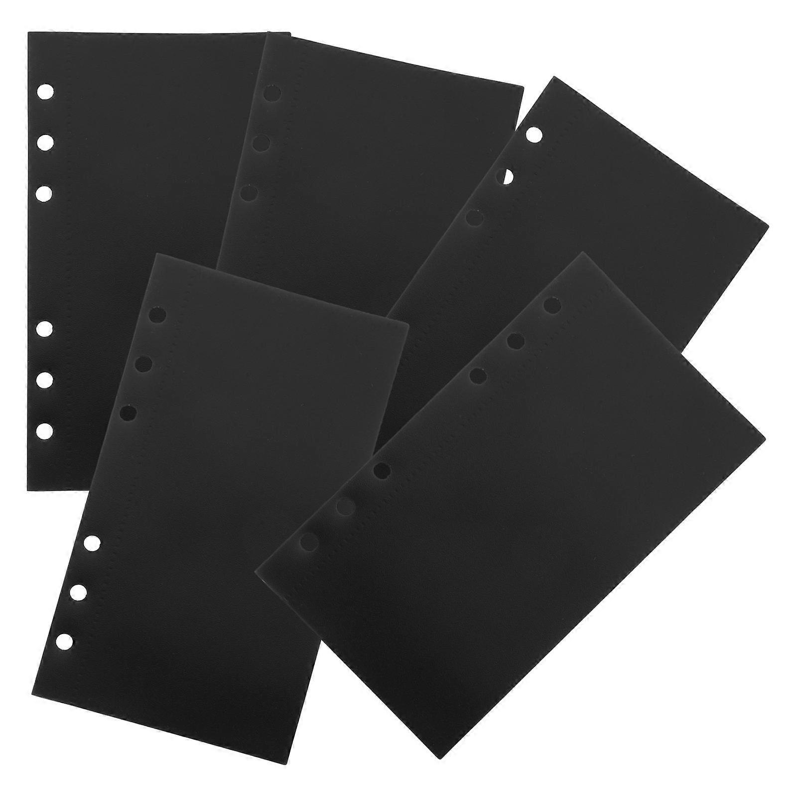Binder Inserts for Office Use 5Pcs PP Binder Pockets