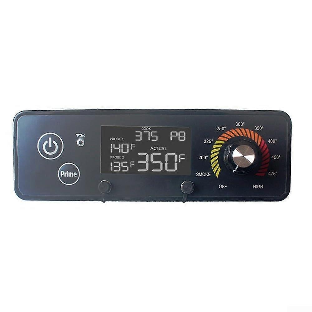 Pellet Grill Temperature Controller with Dual Probes, LCD Display, Precise BBQ Heat Control