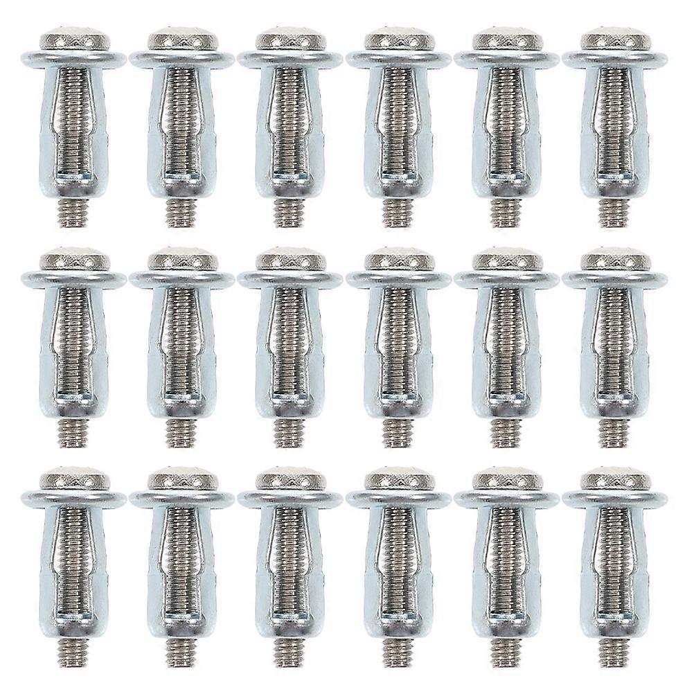 20pcs Nut Insert Petal Nut Expansion Nut Thread Nut Insertion Thread Petal Nut