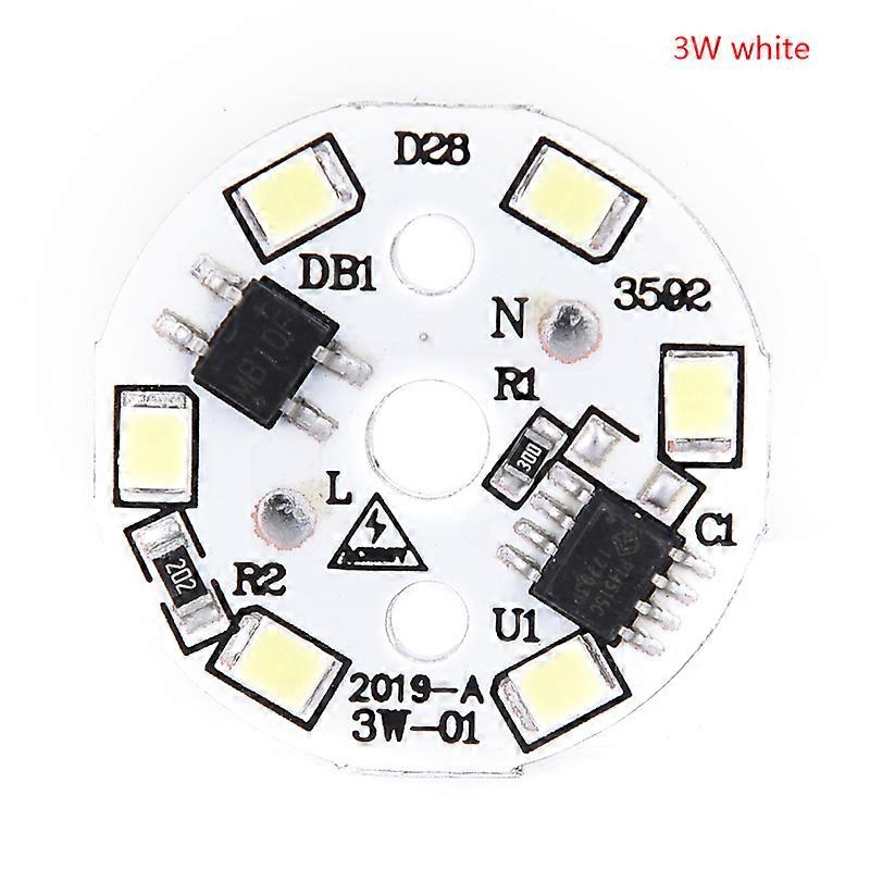 LED Bulb Patch Lamp SMD Plate Circular Module Light Source Plate For Bulb Light