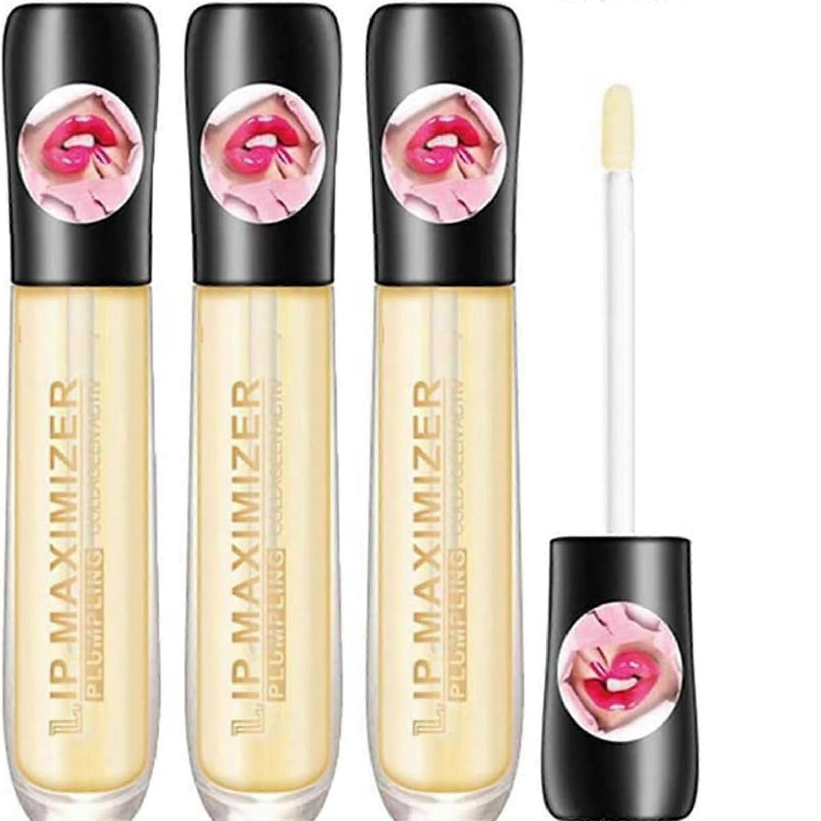 Lip Plumper Serum with Vitamin E for Instant Plumping, Deep Hydration and Natural Gloss