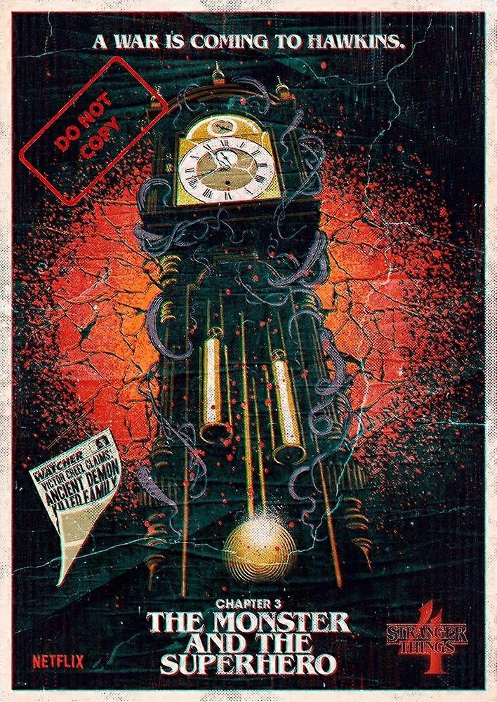 STRANGER THINGS VECNA CLOCK STAFFEL 4 Jigsaw Puzzle PUZ-0168