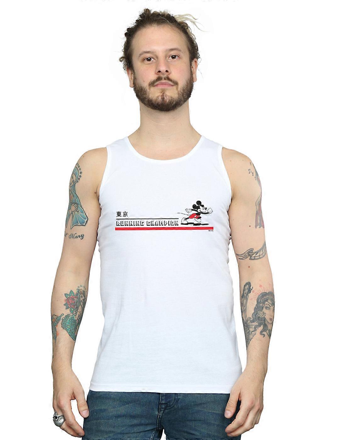 Disney Men's Mickey Mouse Running Champion Vest