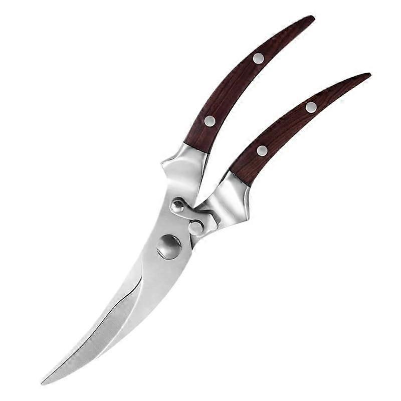 Heavy Duty Kitchen Shears with Ergonomic Grip for Cutting Meat Bones and Poultry Cooking