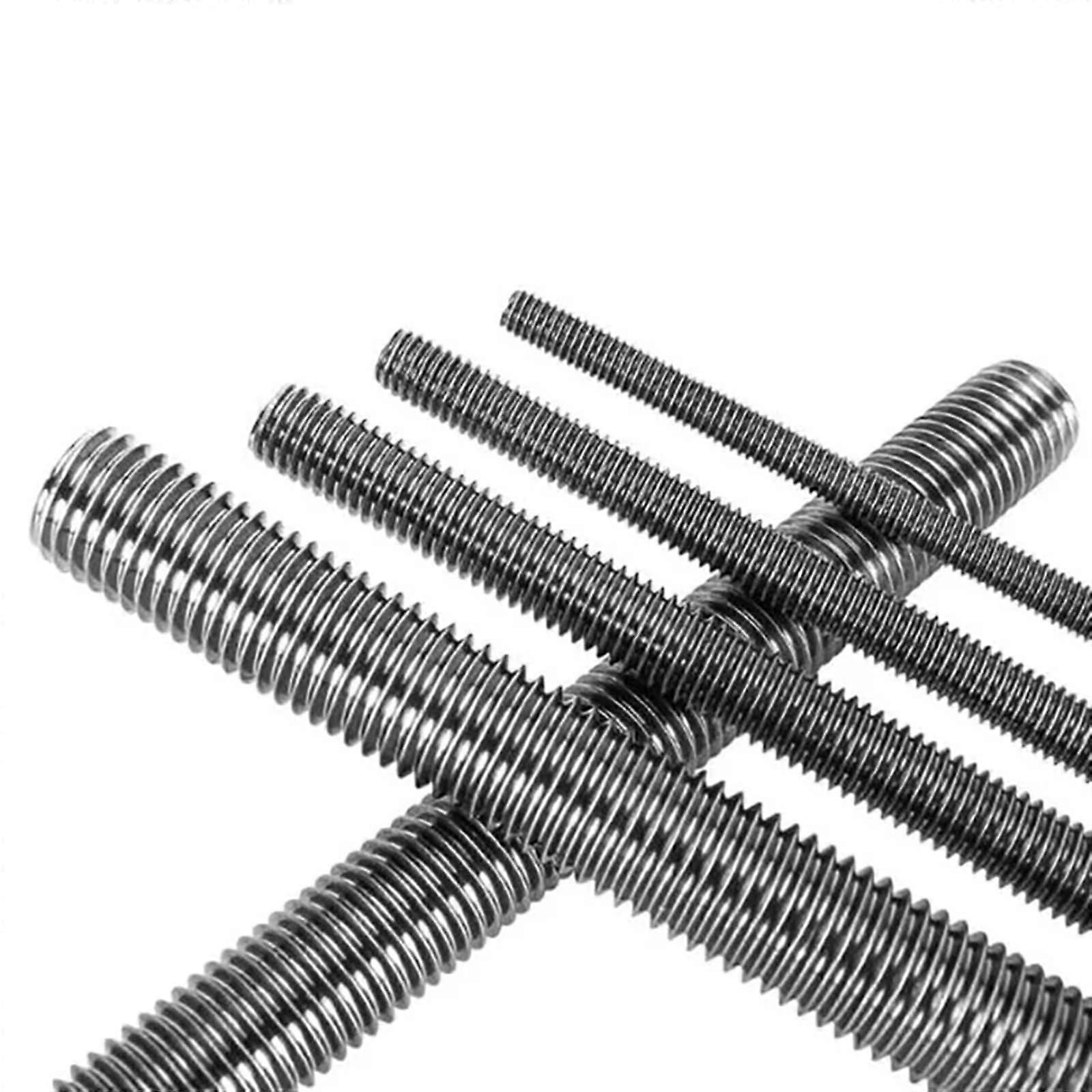 Threaded Rod M22x1000mm Full Threaded Titanium Bolt Metric Bar  Tensile Strength 10pcs