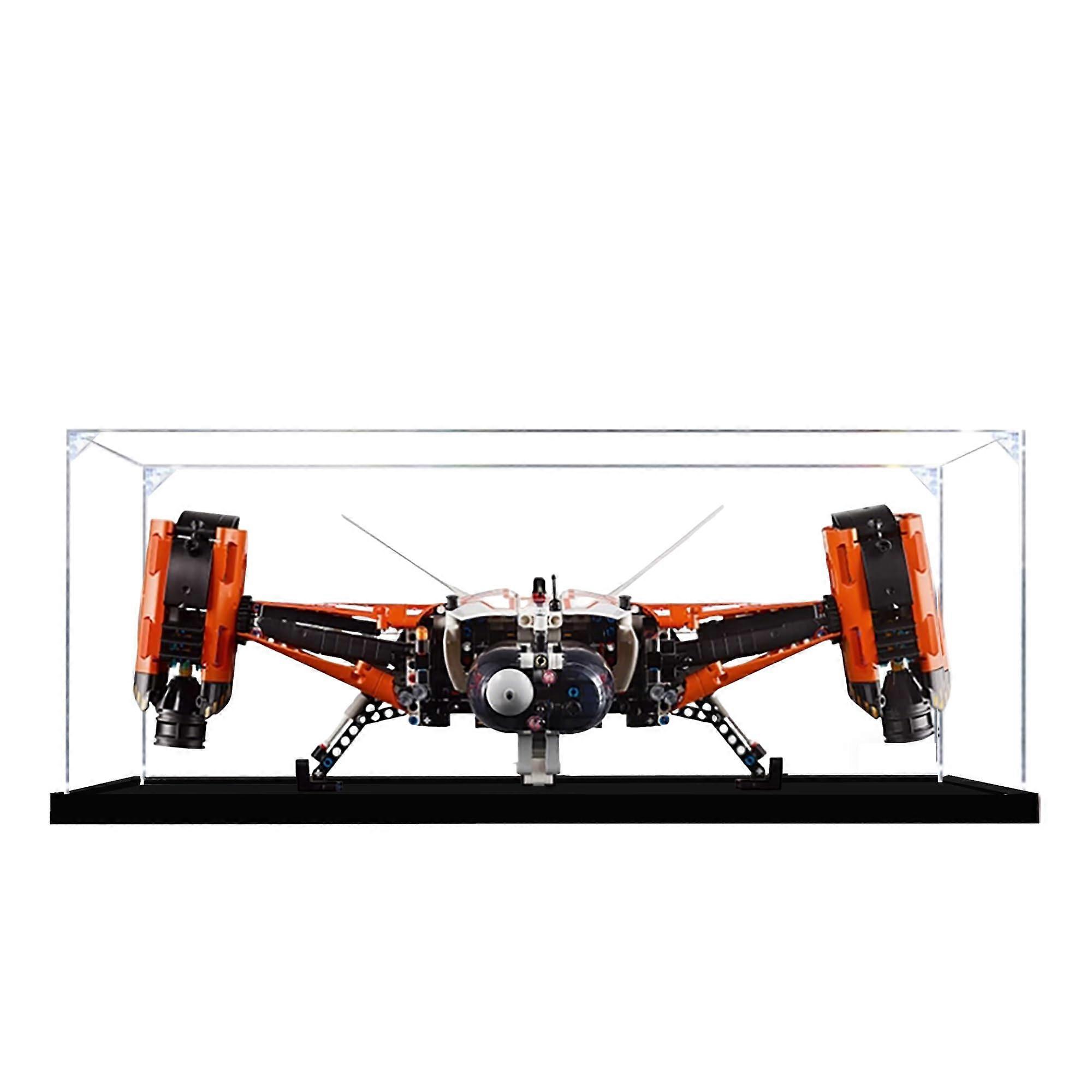 Acrylic Display Case for  42181 Cargo Spaceship, Dustproof Clear Box with Impact Resistant Design