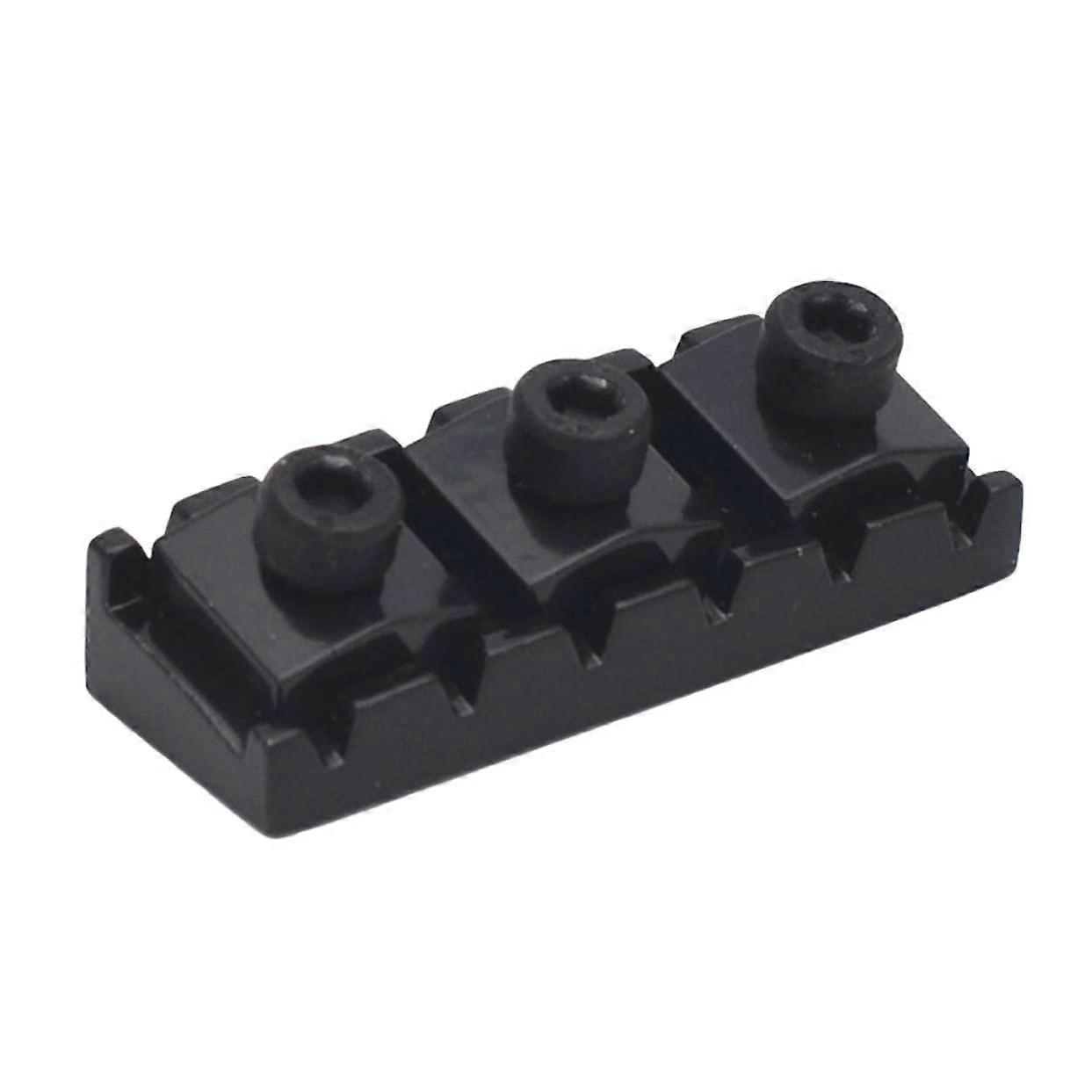 Locking Nut for Electric Guitar Double Locking Tremolo System Bridge with Enhanced Tuning Stability
