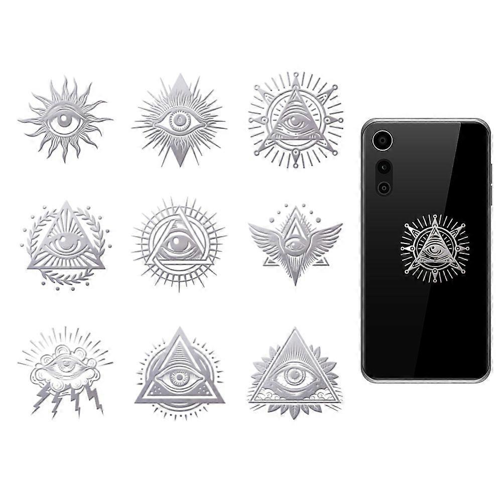 Nickel Material Filling for Crafts Making Silver Eye 40x40mm