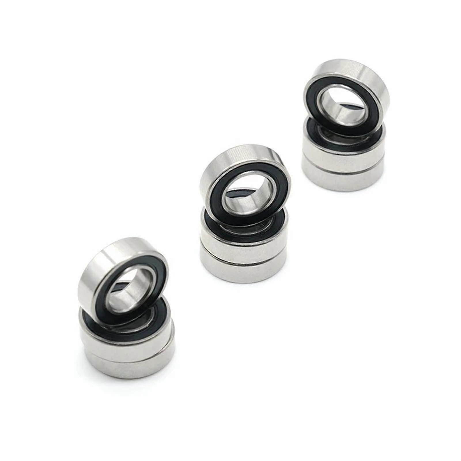 38012RS Double Row Sealed Angular Contact Ball Bearing 12x21x7mm Smooth Rotation
