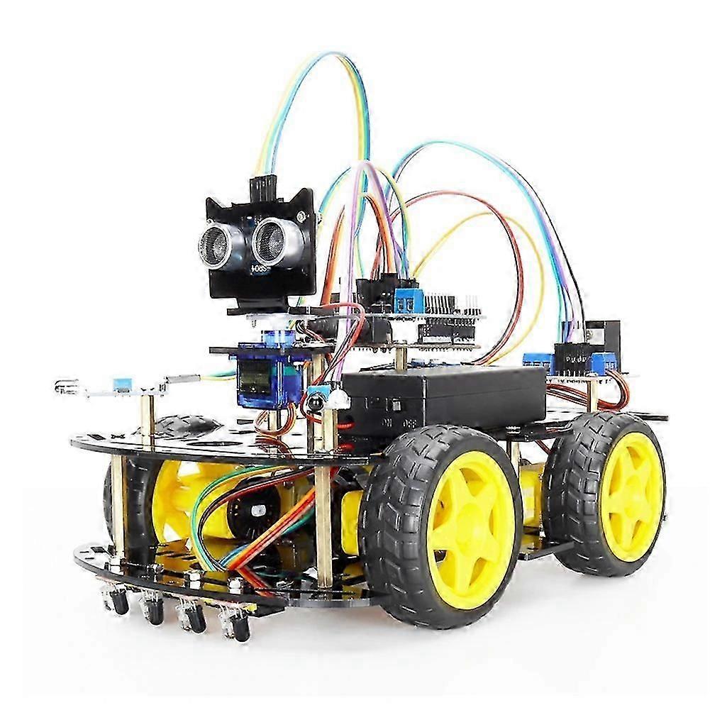 Smart Robot Car Coding Kit for Arduino Programming Great Fun Education Learning Robotic Complete Automation Kit