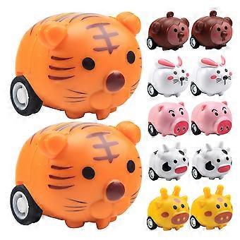 Small Cars for Kids Pull Back Cars Set for Parties 12Pcs Mini Vehicles