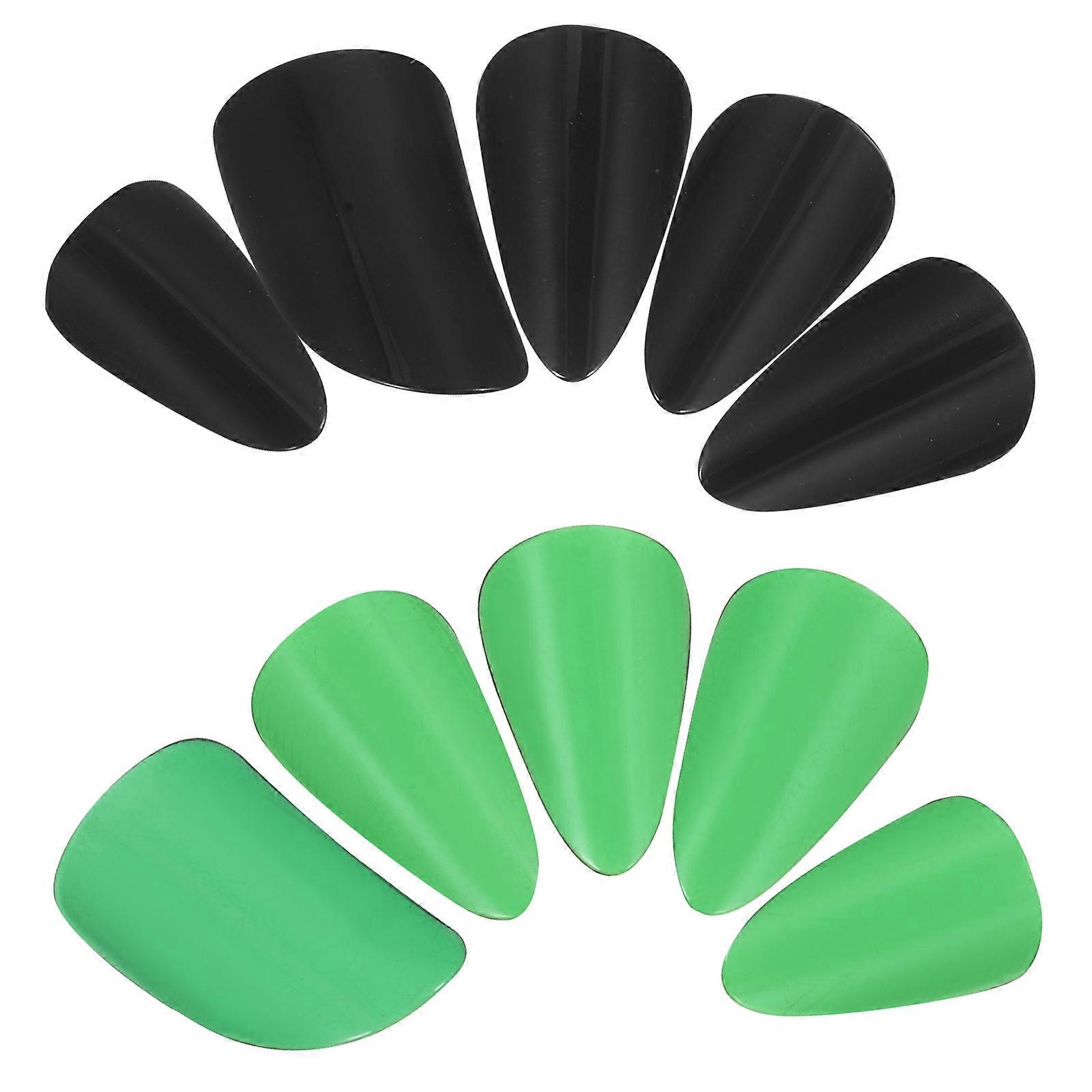 Pipa Finger Picks Set Protective False Nails for Stringed Instruments 20Pcs