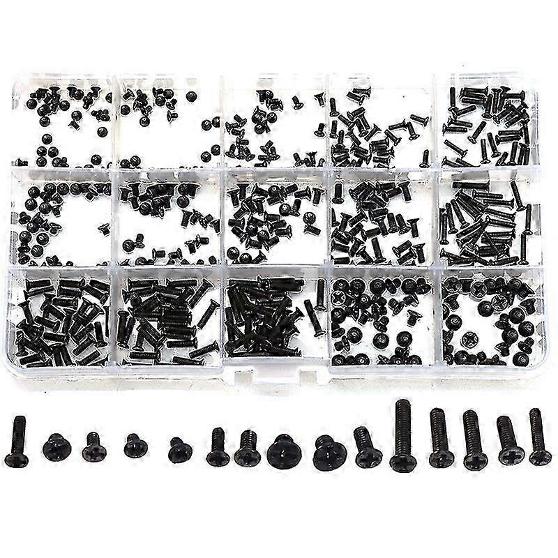 450Pcs M2 M2.5 Laptop Notebook Computer Screw Kit Set for