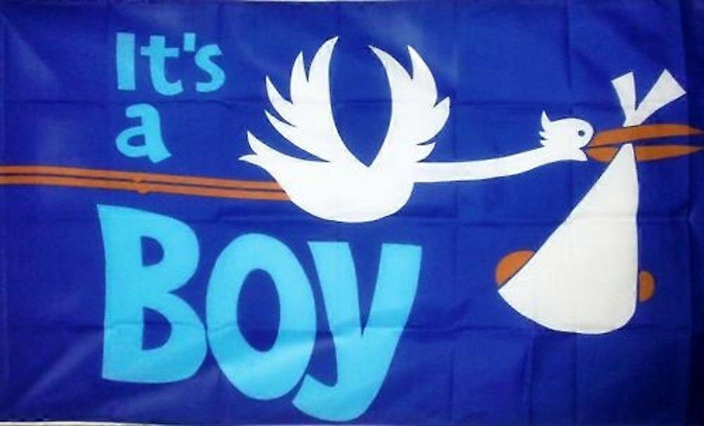 IT'S A BOY feestvlag CC0554