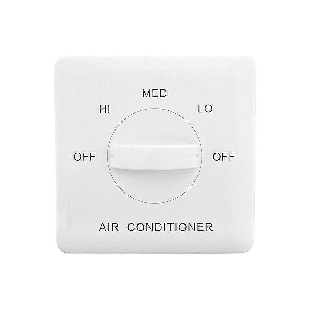 Air Conditioning Fan Coil Panel Controller Three-Speed Switch for 2Pcs