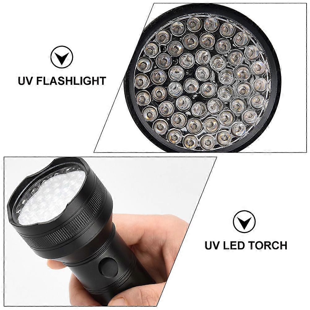 Blacklight Flashlight Uv Black Light Flashlight for Lighting 51 Torch