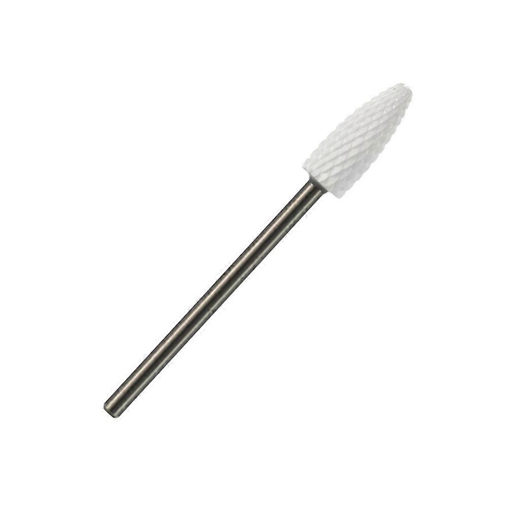 Electric Nail File Ceramic Flame Bit for Nail Art Machine