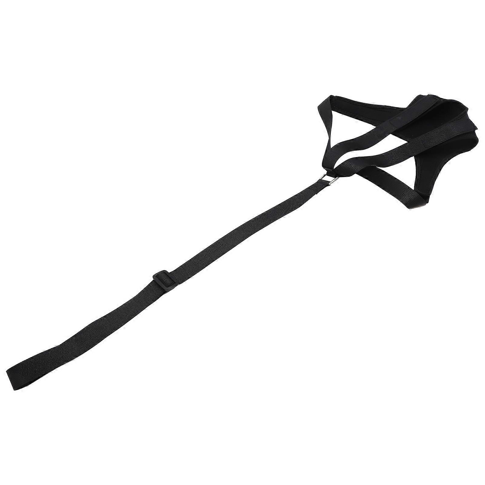 Black Volleyball Training Strap for Volleyball Practice 2Pcs Set