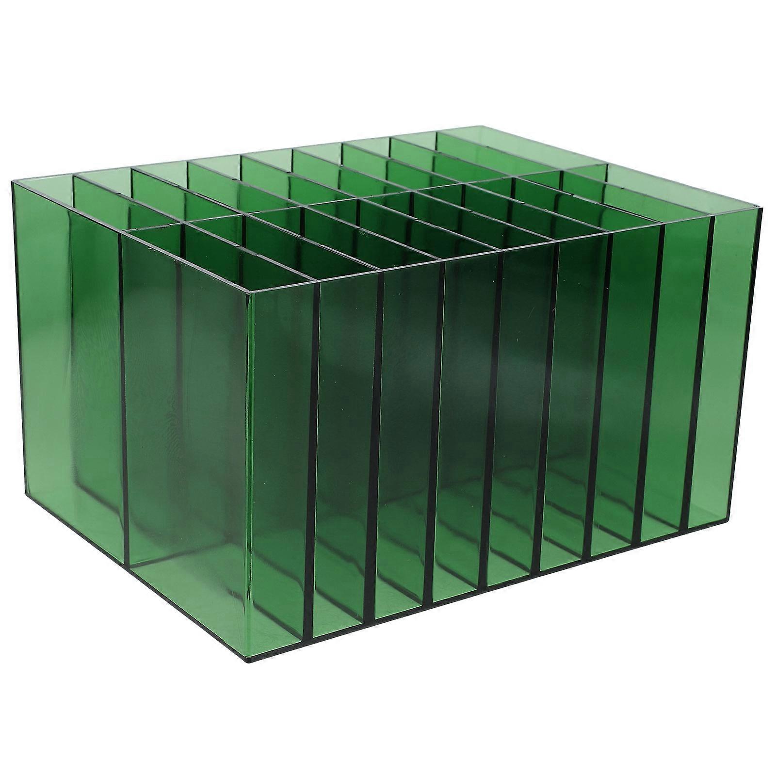 Green Marker Holder Desk Storage for Marker Sorting