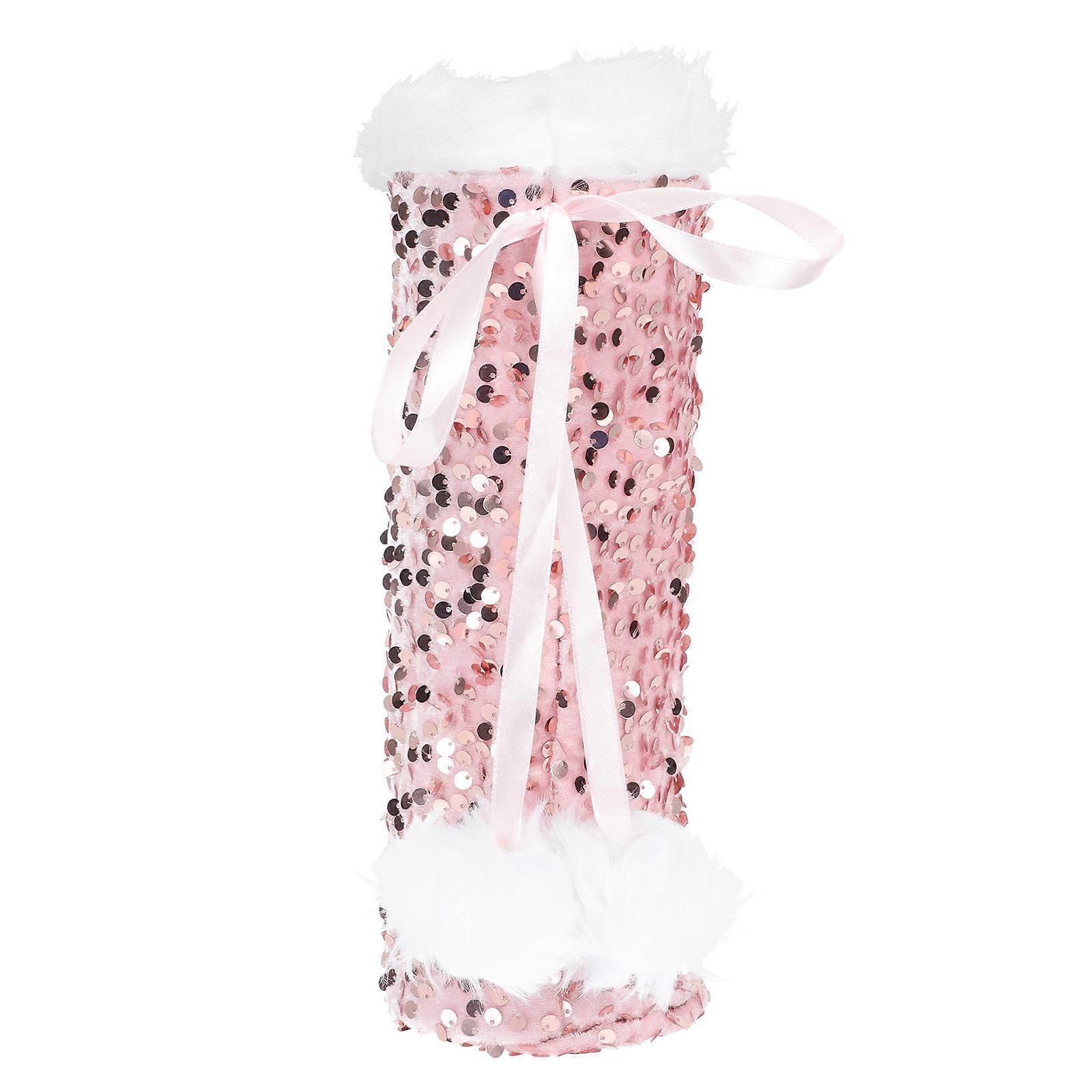 Decorative Cover for Decor 1Pcs Pink Sequins Soft Material