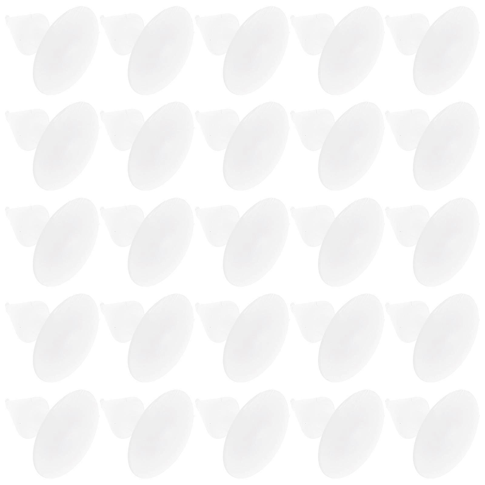 Single Cap Rivets Construction Hat Replacement Rivets Hard Hat 100Pcs