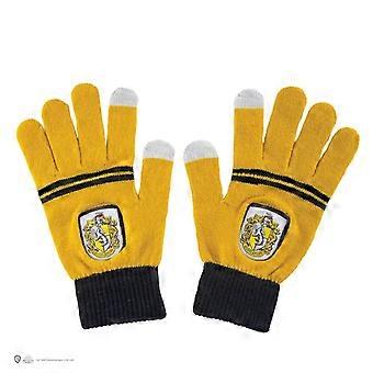 Harry Potter Gloves Screentouch - Hufflepuff | Acotis