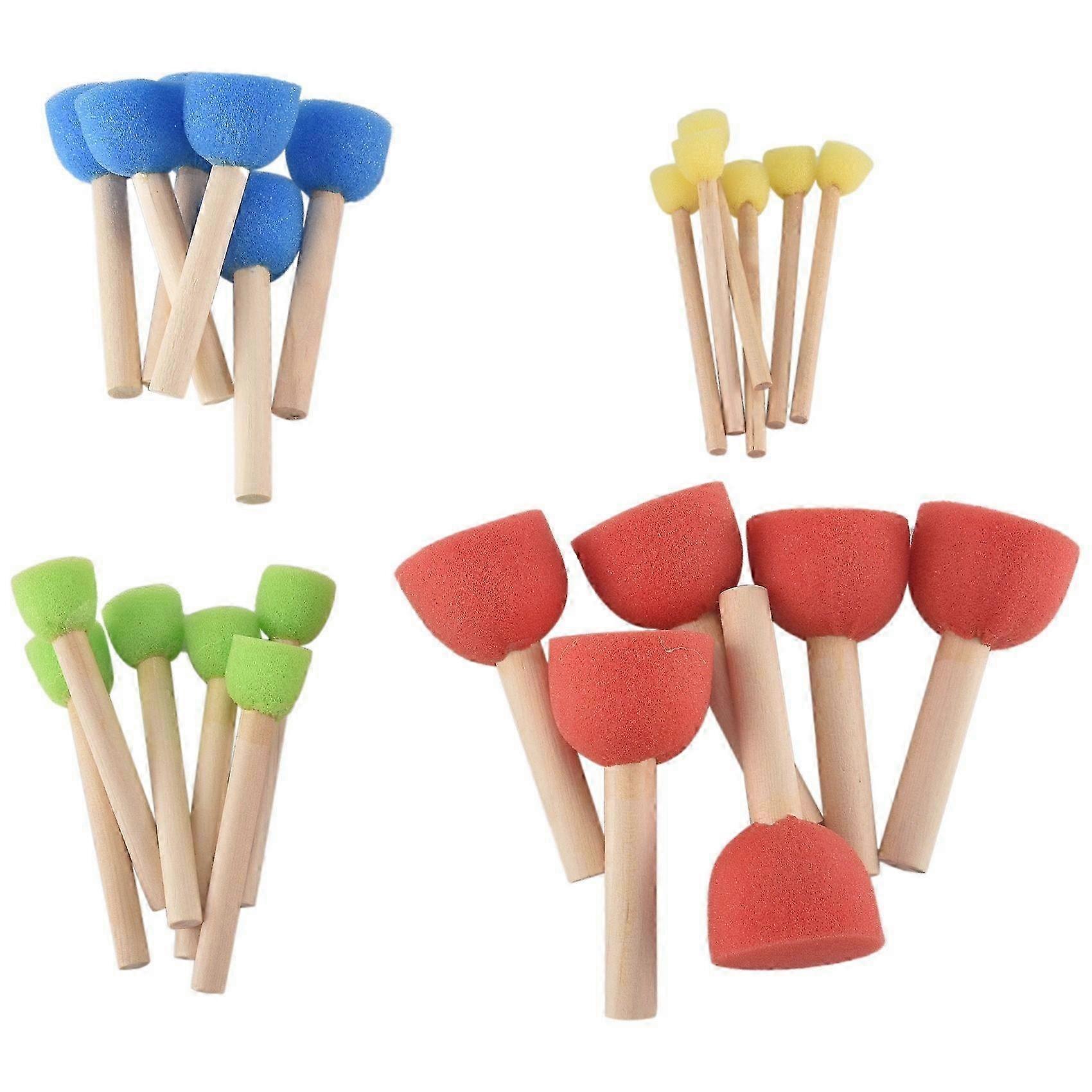 Foam Brush Pack-1.5cm 2cm 3cm 4cm