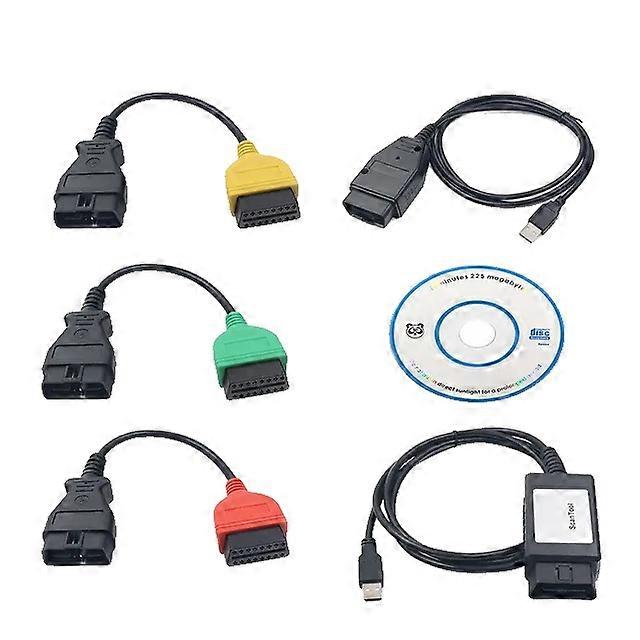 Compatible scanners, full version V48, diagnostic tools, complete adapter V42