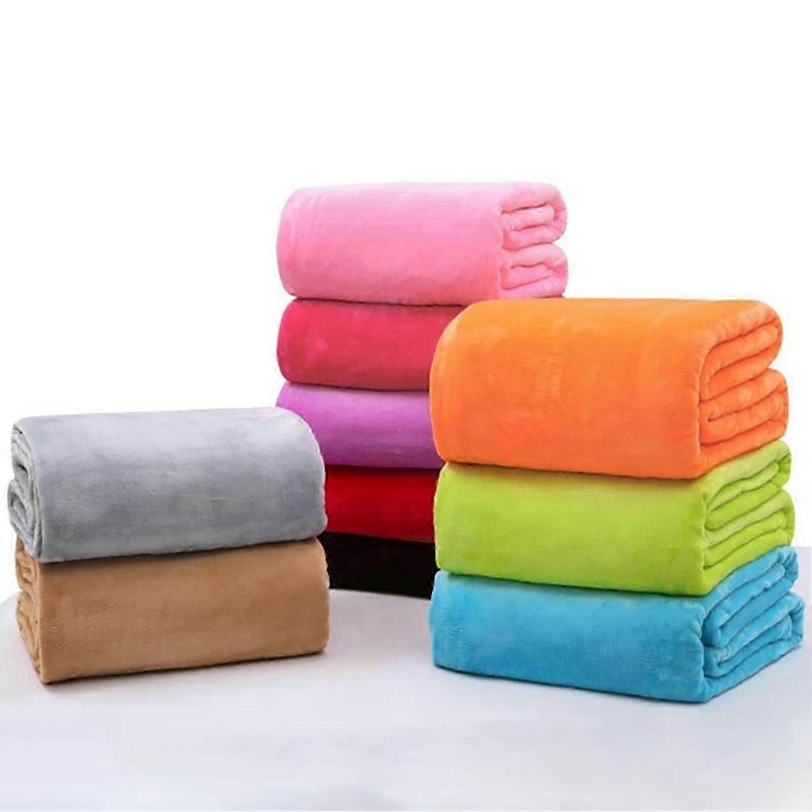 Blanket Soft Warm Flannel Blankets Bedding Supply compatible with Winter