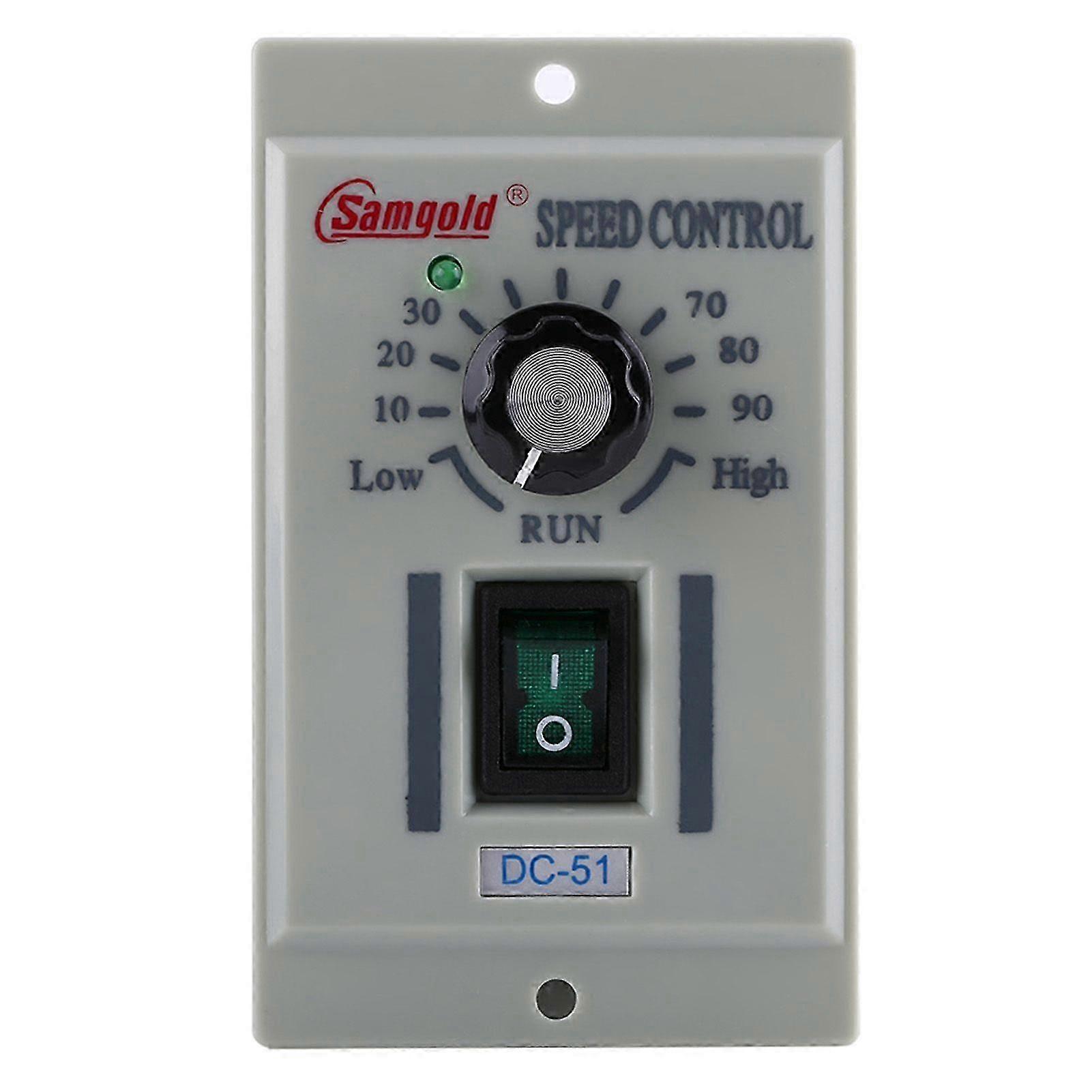 24V90V Adjustable DC Motor Speed Controller Input AC 110V