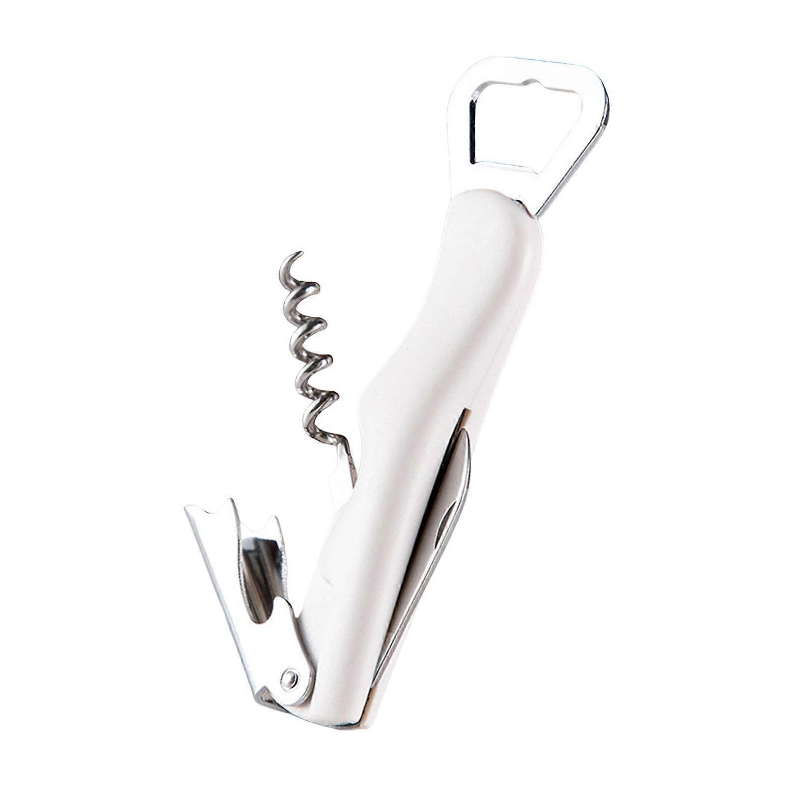 Stainless Steel Wine Opener - Durable Multi Function Bar Tool