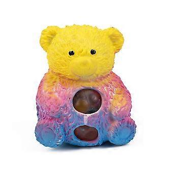 Handle Rebound Bear Doll Toy Tricky Soft Birthday Gift Doll Stress Relief Birthday Gift Toys-nbh