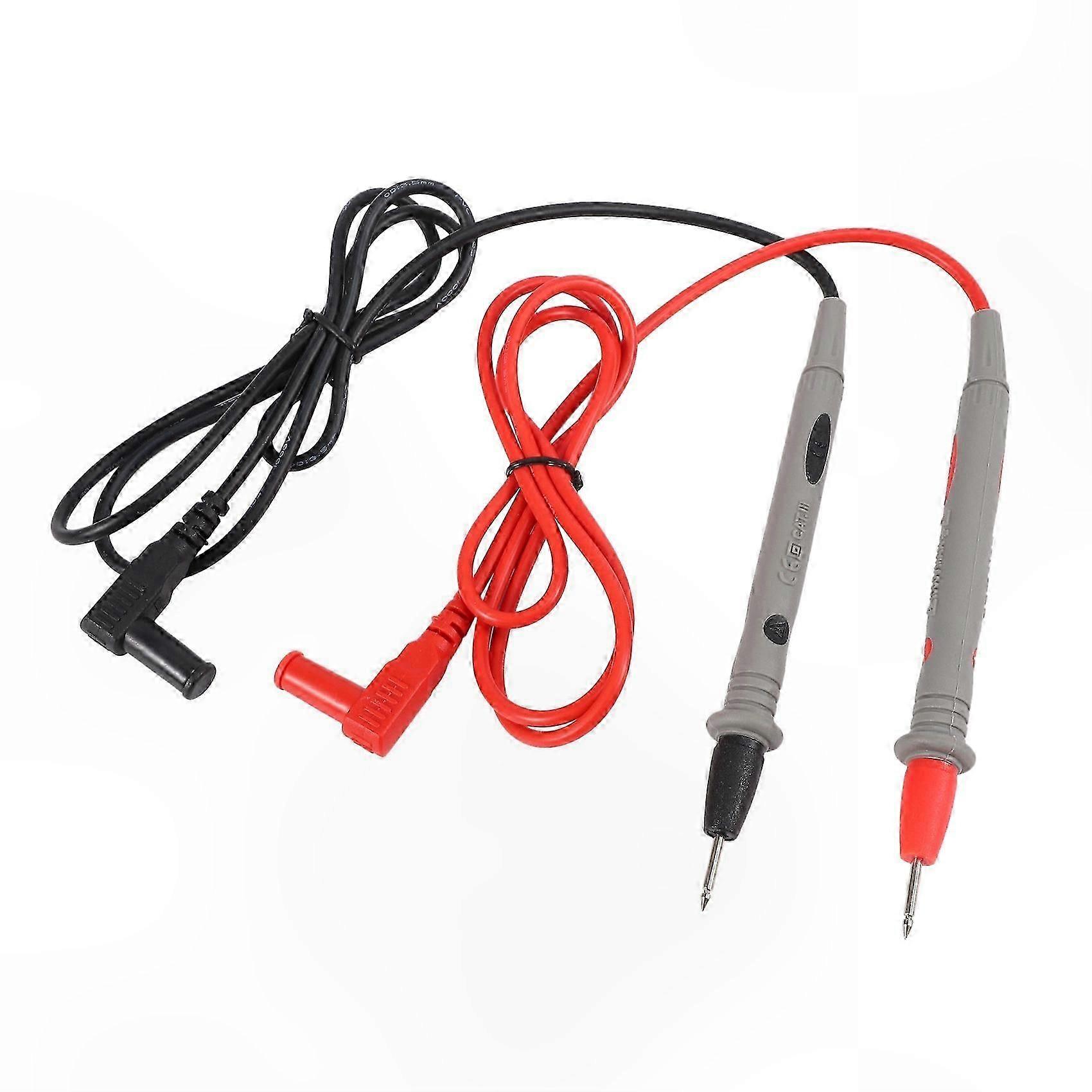 1 Pair Test Lead Cables for Voltmeter, Ohmmeter, Multimeter, and Ammeter