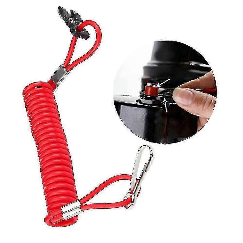 Honda Outboard Engine Kill Switch Safety Tether Lanyard