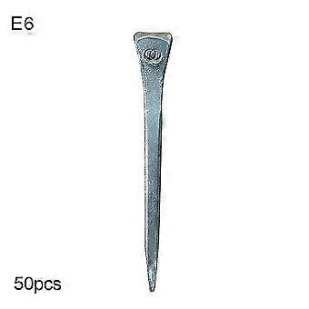 50pcs Stål E2/e3/e4/e5/e6 Hestesko Negler Hest Ridesport Utstyr