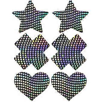 Pairs Nipple Covers Disposable Pasty Self Adhesive Satin Bra Pad Pasties for Women