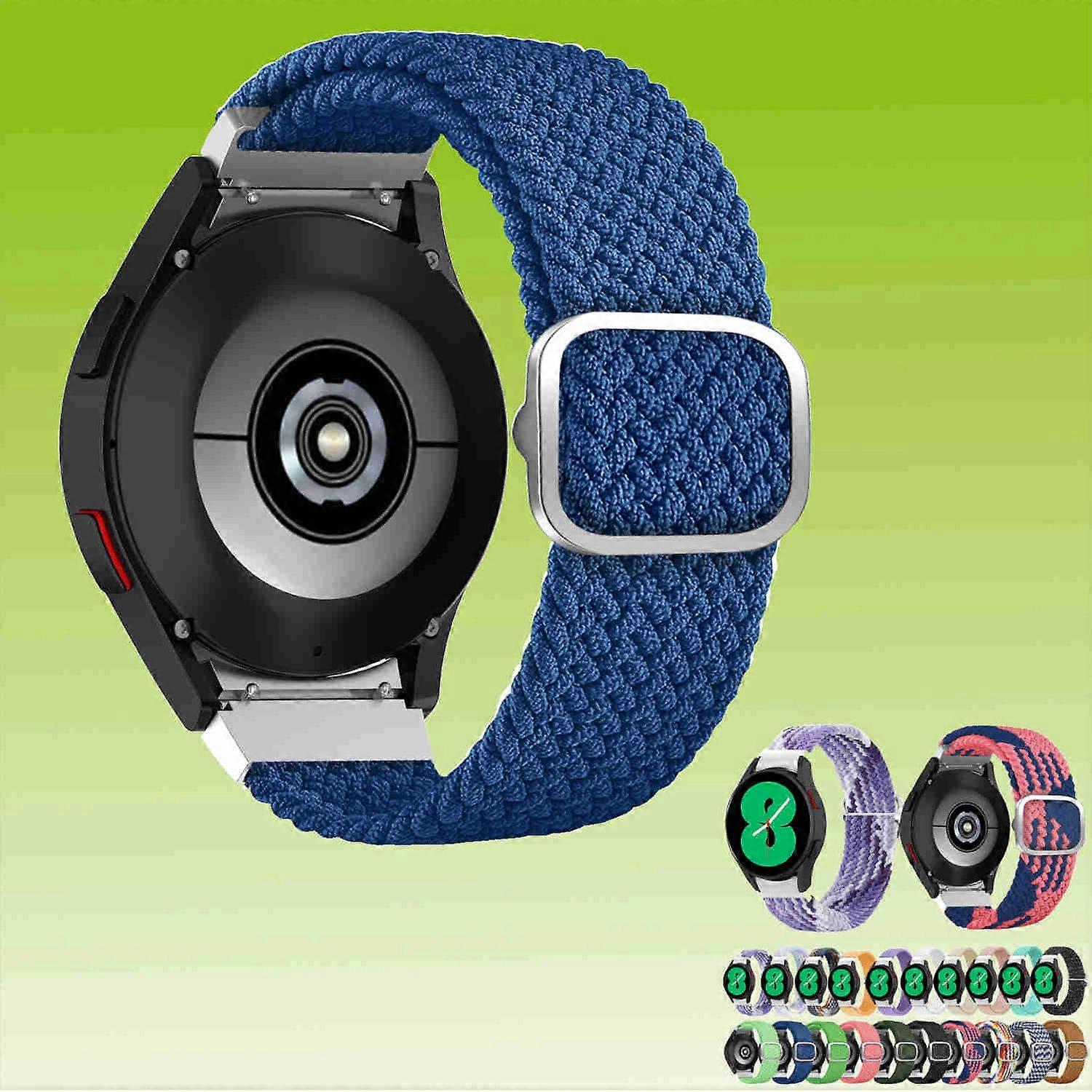Woven Nylon Band for Samsung Galaxy Watch FE 6 5 4 Normal Pro Classic all sizes