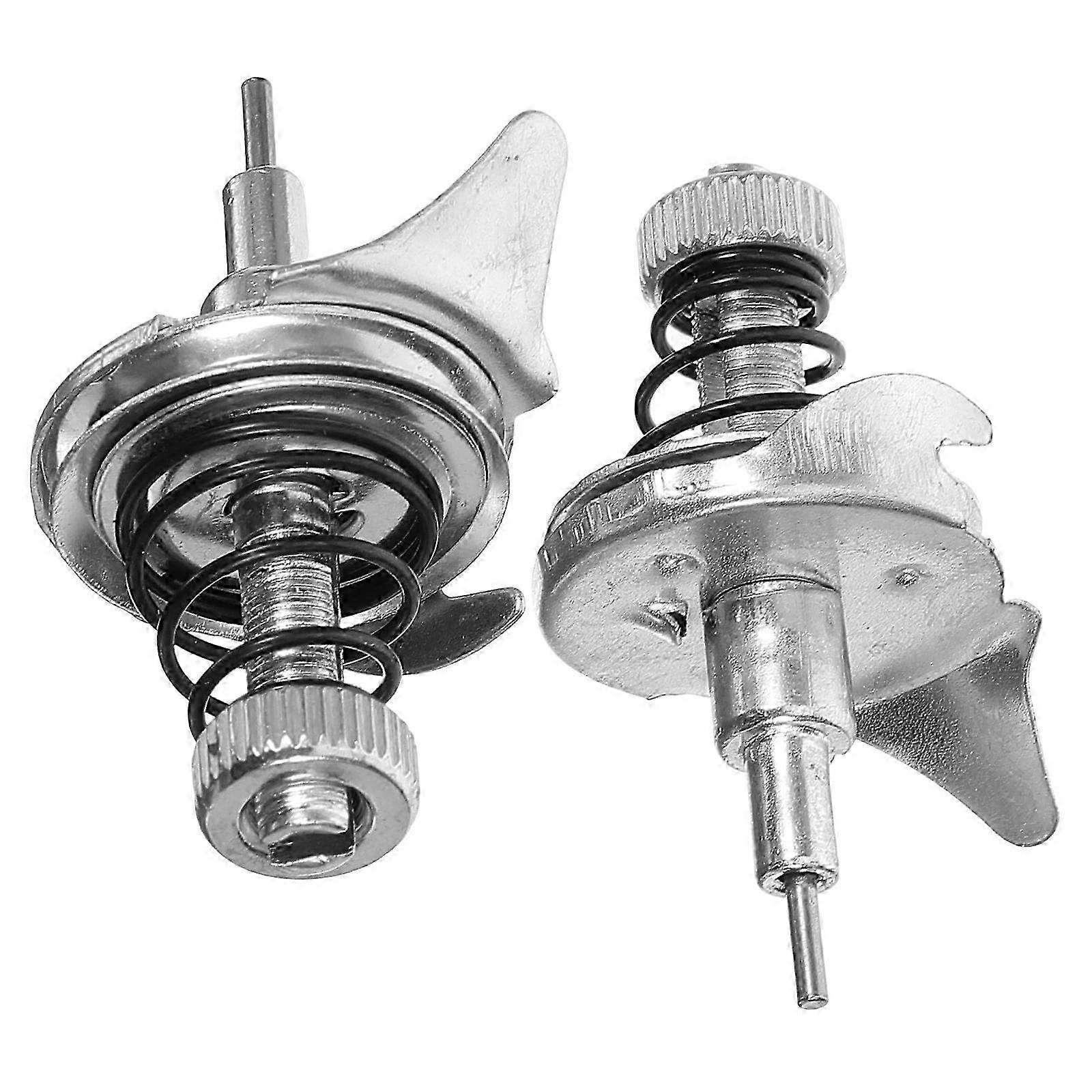 2pcs Sewing Thread Clamp | Thread Guide & Tension Regulator, Iron, Silver, 5x3.5x2.8cm