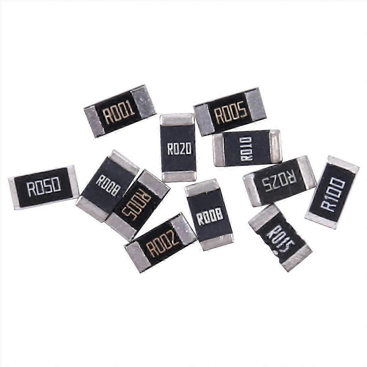 50Pcs Alloy Resistance 2512 SMD Resistor Samples Kit