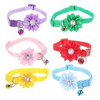 Pet Collar Decorative Cat Collar for Decor 30Pcs with Bell