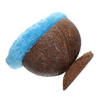 Hamsternest aus Kokosnussschalen zum Schlafen und Aufbewahren (1 Set)