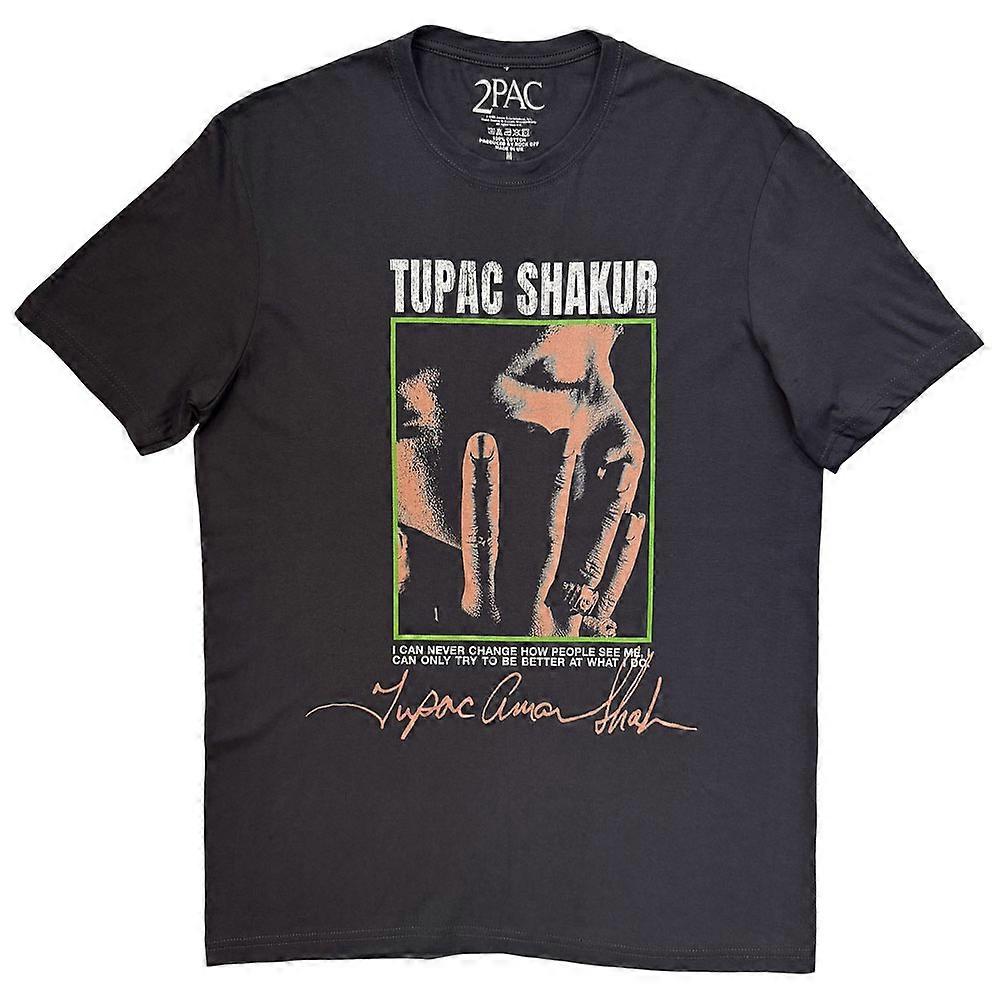 Tupac Photo Logo T Shirt