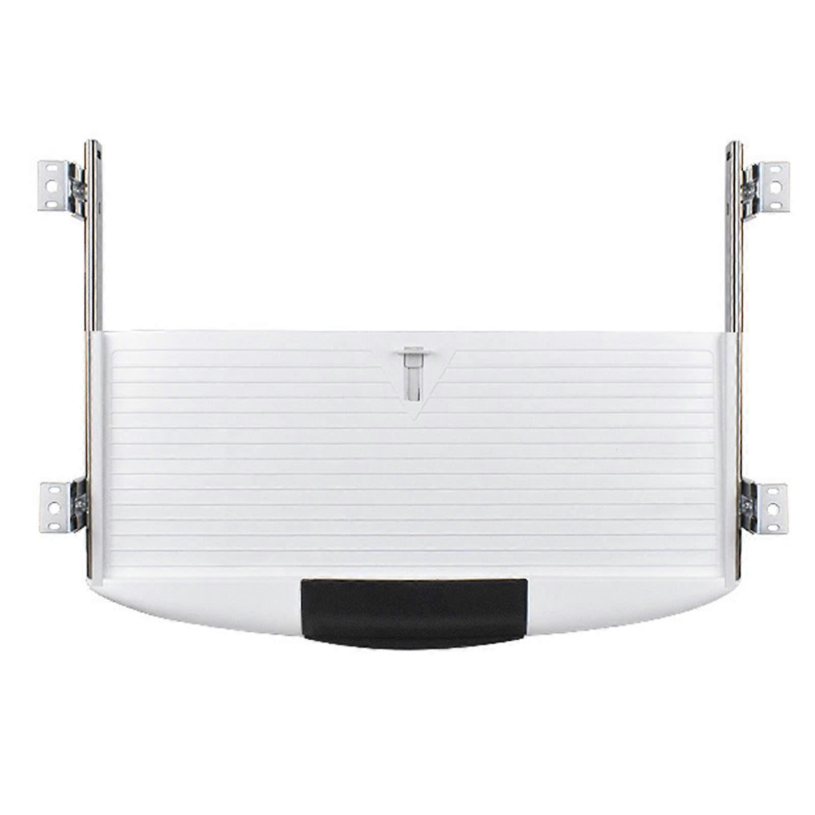 Under Desk Keyboard Tray, SlideOut Ergonomic Drawer, SpaceSaving, White