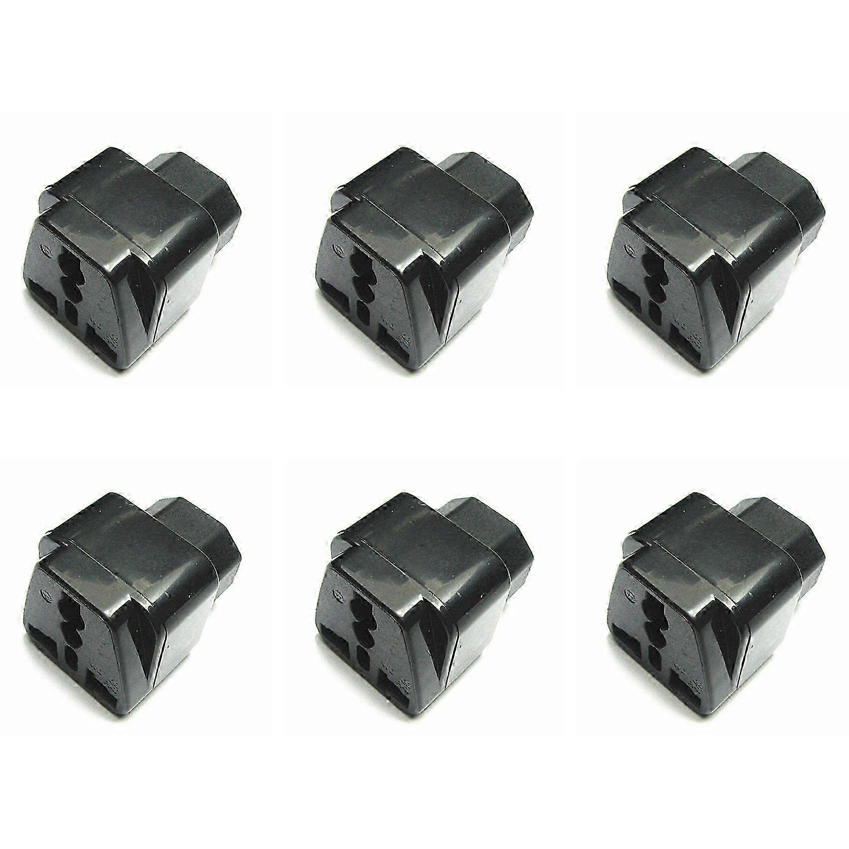 6X PDU Special Conversion Plug UPS C13 to Universal Socket Server IEC320-C14 Plug WD-320