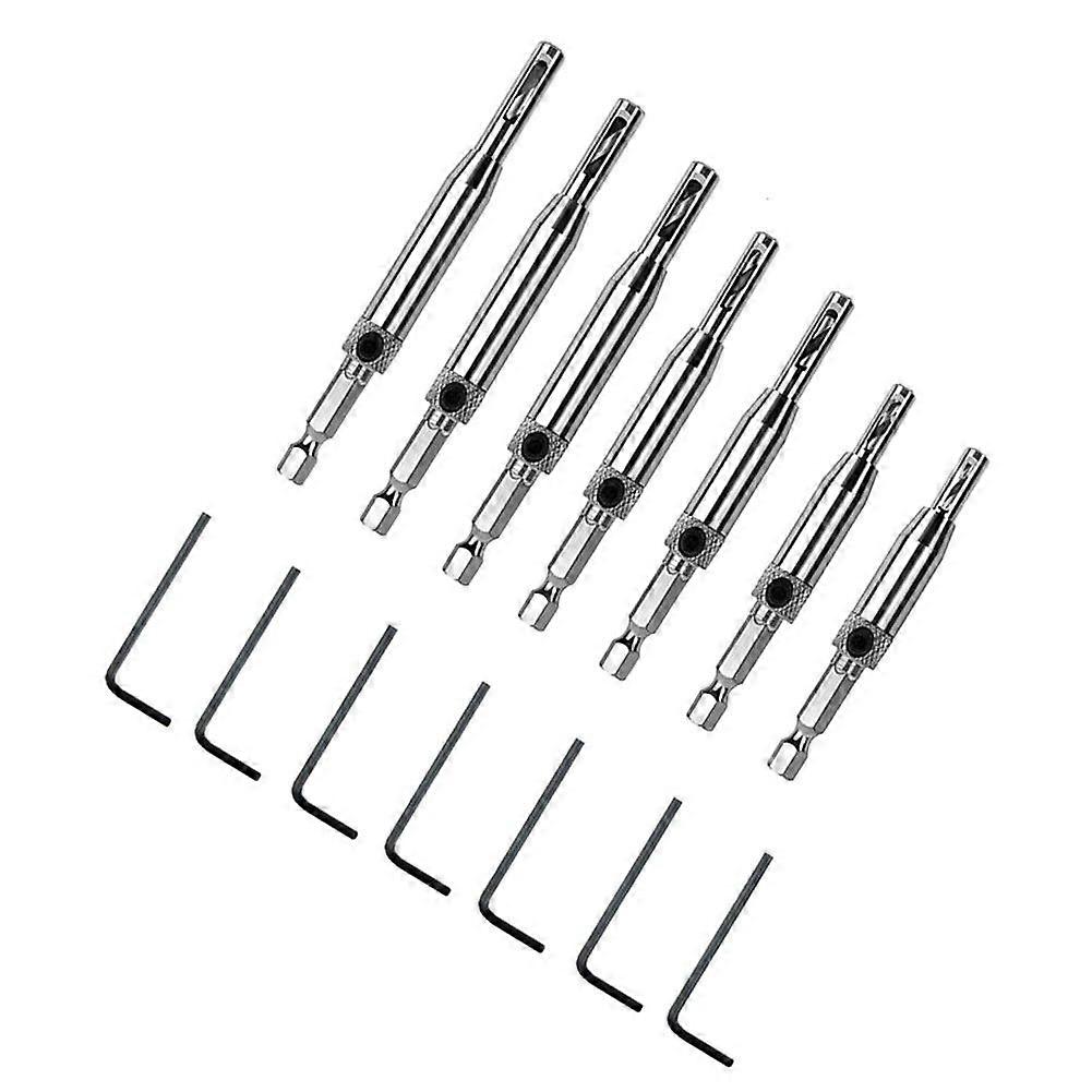 Including L-Type Wrench Self Centering Hinge Tapper Core Drill Bit Woodwork