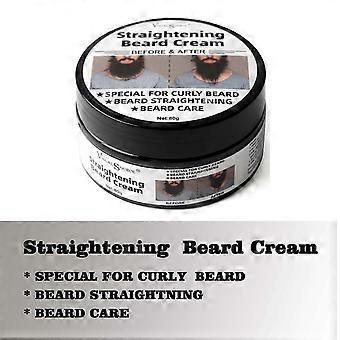 Beard Straightening Cream, Hydrate, Smooth, Adds Shine & Tamesw