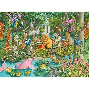 Puzzle dla dzieci "Rzeka w lesie deszczowym" VRE595