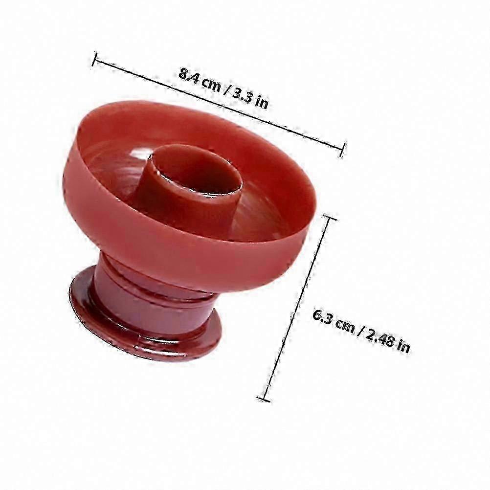 Easy Kitchen Baking for Hollow Donuts, Brown Plastic Baking Mold